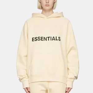 Fear of God ESSENTIALS Pullover Hoodie (buttercream)